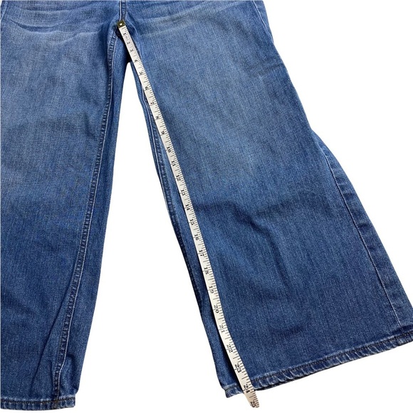 J. Crew Rayner wide leg Trouser Jeans ankle/crop spring/summer retro preppy 28 - Picture 3 of 9